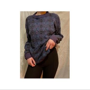 Vintage 80s Patterned Sweater